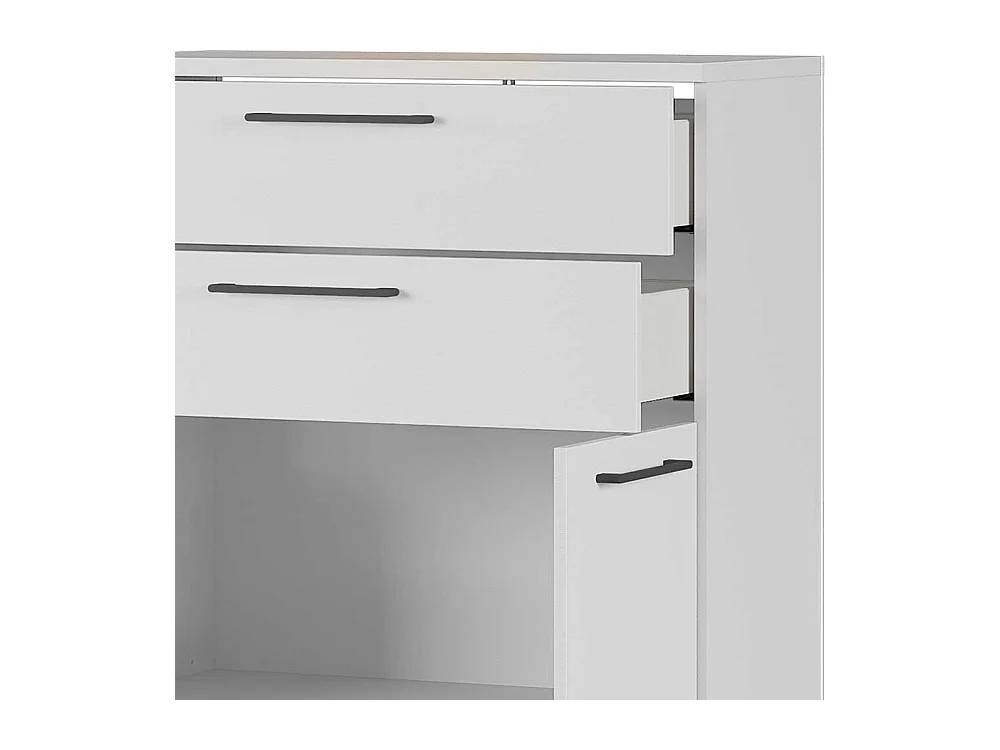 Ordnerschrank in Lichtgrau 80 cm breit