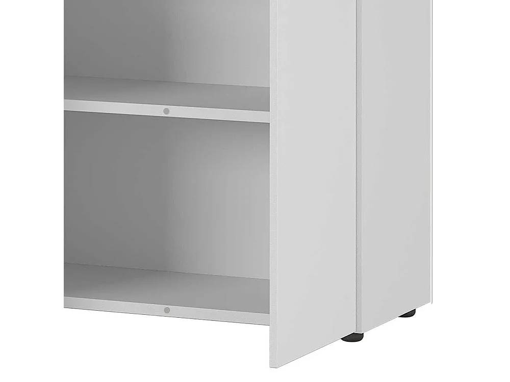 Ordnerschrank in Lichtgrau 80 cm breit