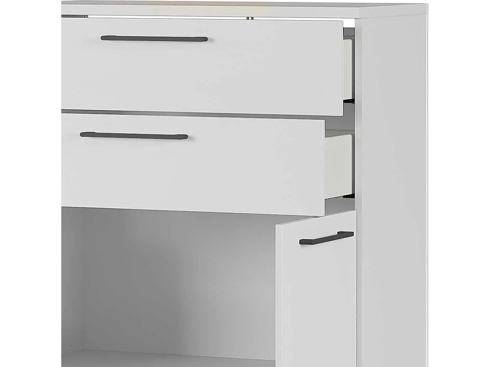 Ordnerschrank in Lichtgrau 80 cm breit