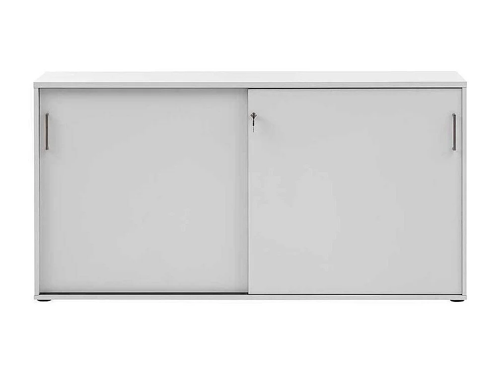 Aktenschrank mit Schiebetüren Lichtgrau