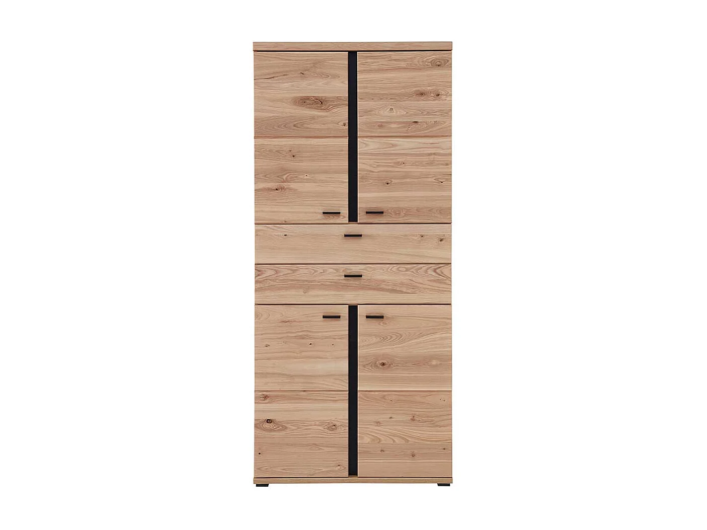 Schrank für Ordner in Wildeichefarben zwei Schubladen