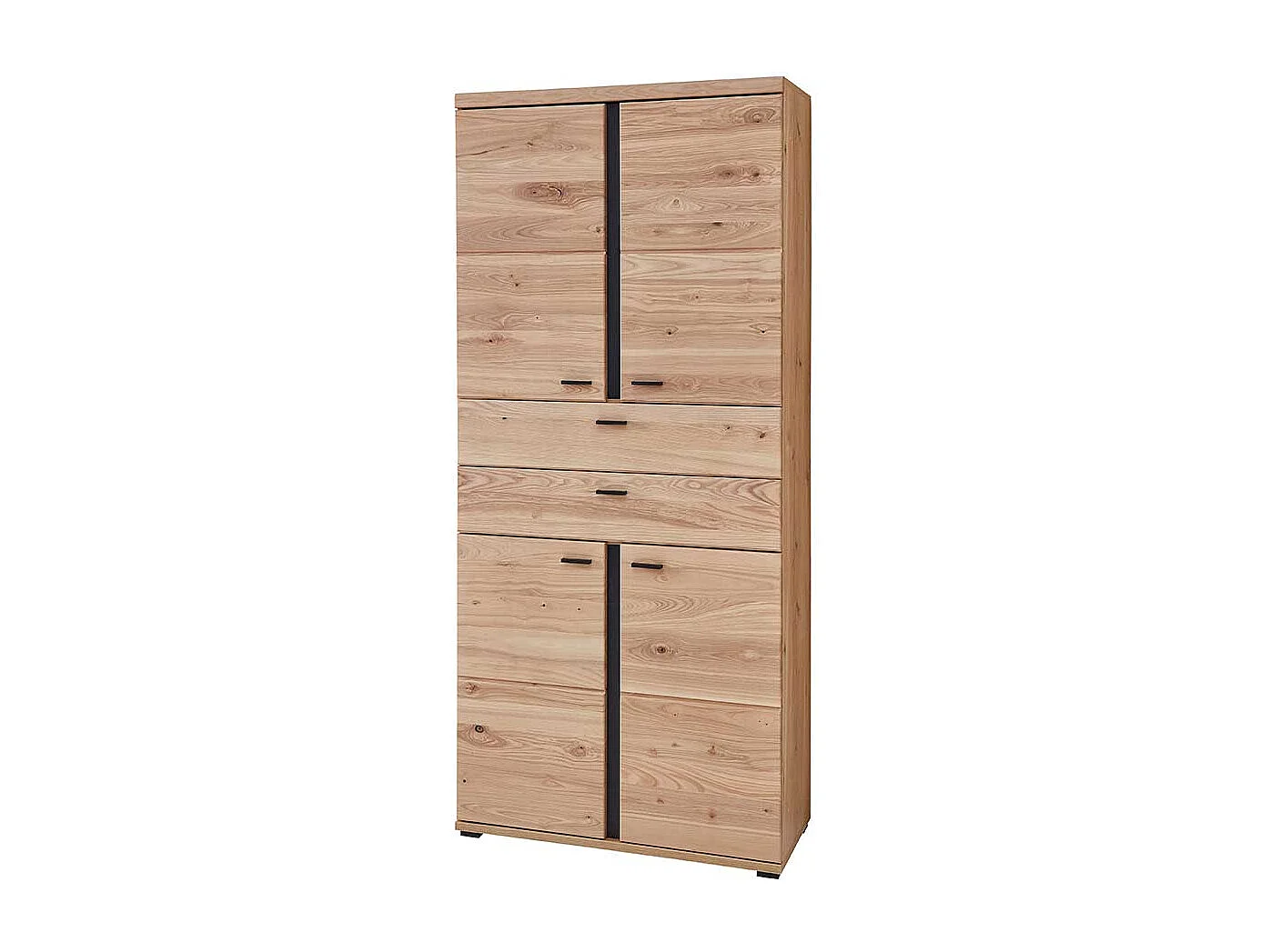 Schrank für Ordner in Wildeichefarben zwei Schubladen