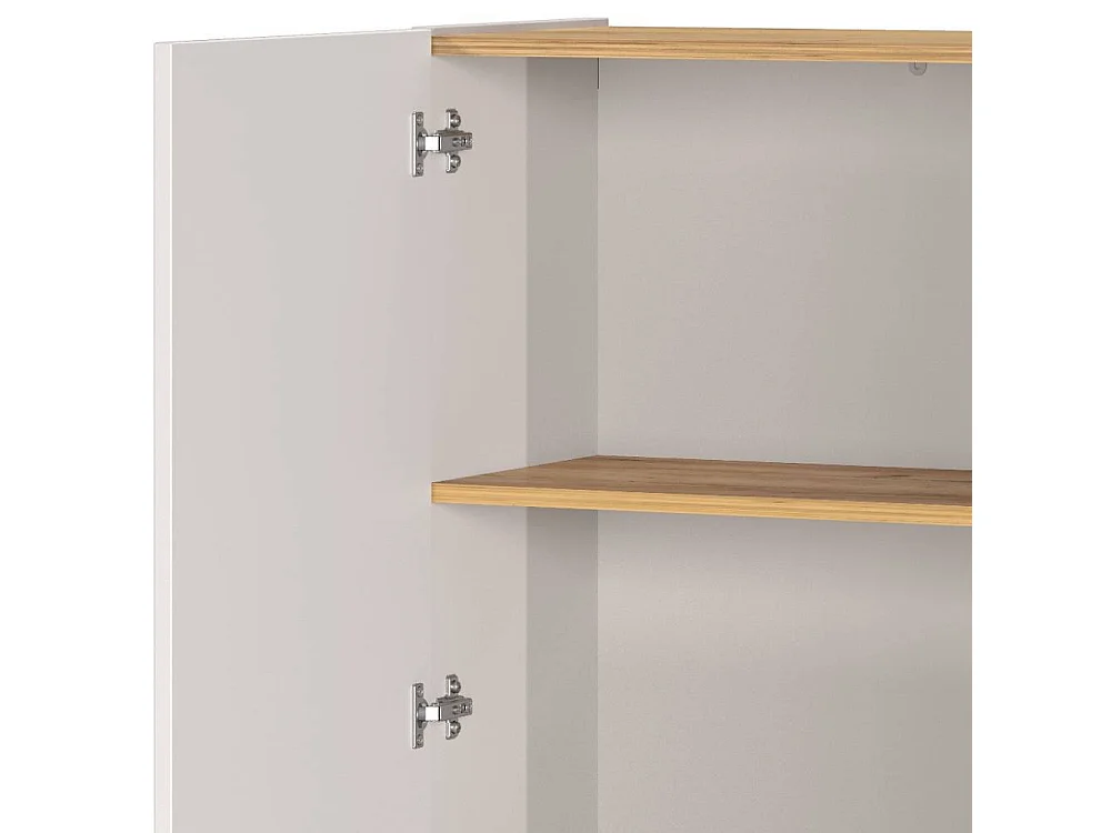 Büroschrank Schrank Büro mit zwei Einlegeböden 1 türig