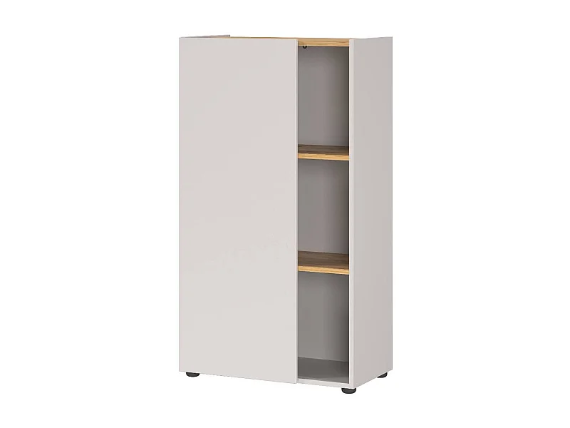 Büroschrank Schrank Büro mit zwei Einlegeböden 1 türig