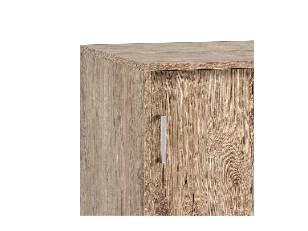 Büroschrank Schrank Büro mit Schiebetüren und zwei Einlegeböden