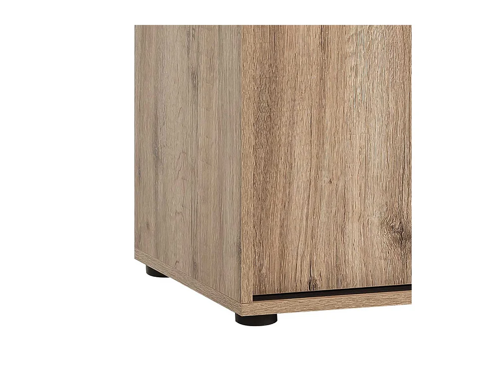 Büroschrank Schrank Büro mit Schiebetüren und zwei Einlegeböden