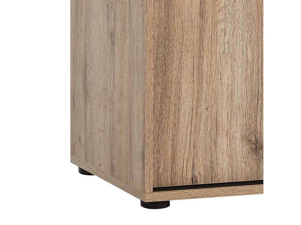 Büroschrank Schrank Büro mit Schiebetüren und zwei Einlegeböden