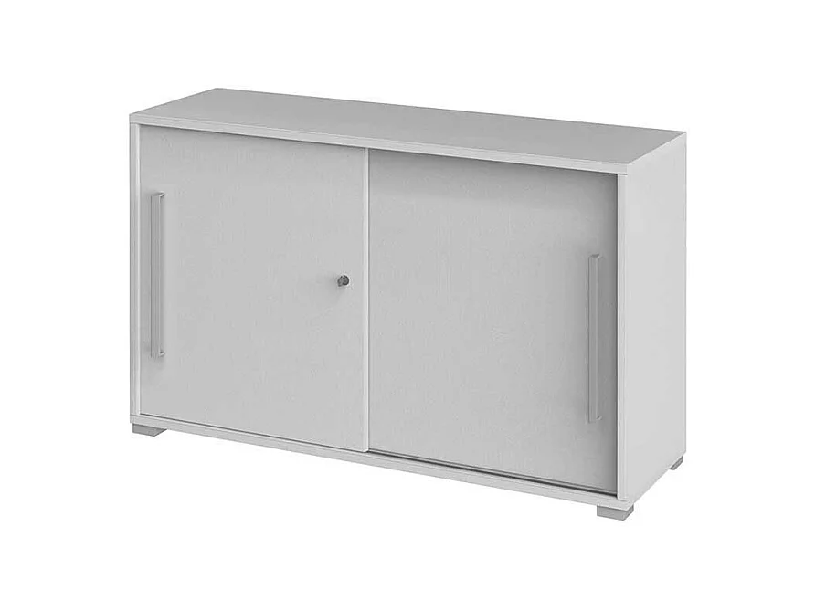 Ordnerschrank mit Schiebet�ren abschlie�bar