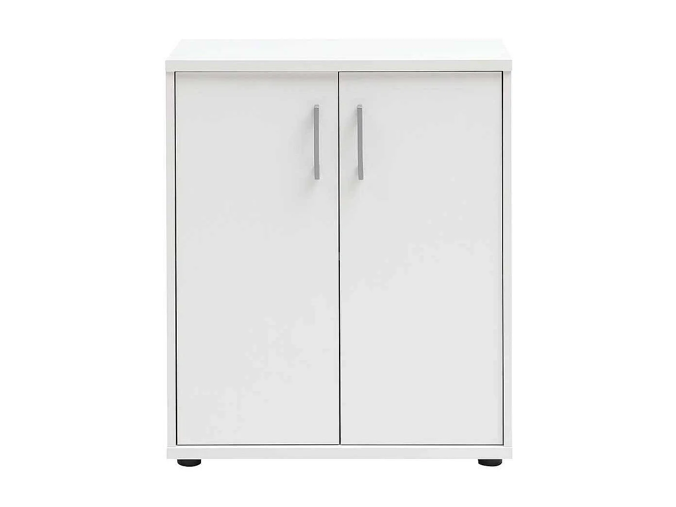 Ordnerschrank in Weiß melaminbeschichtet 2 türig