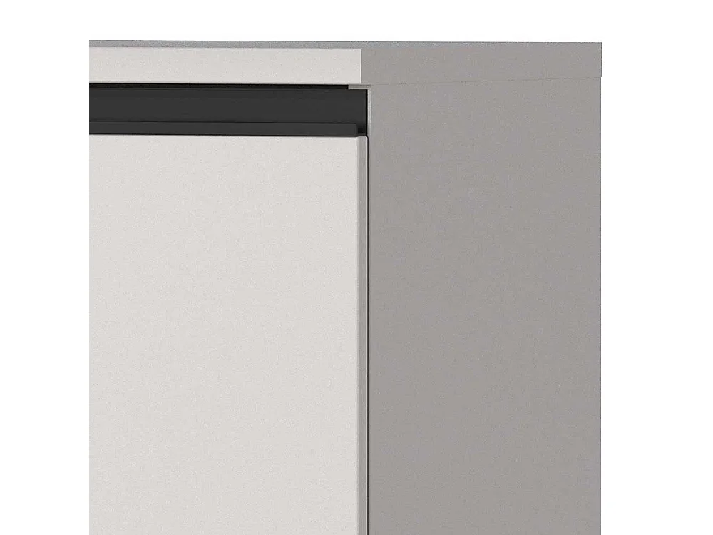 Büroschrank Schrank Büro mit Drehtüren melaminbeschichtet