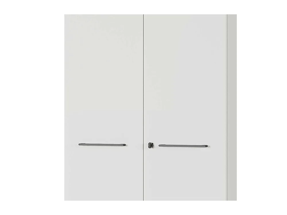 Officeschrank in Lichtgrau abschließbar