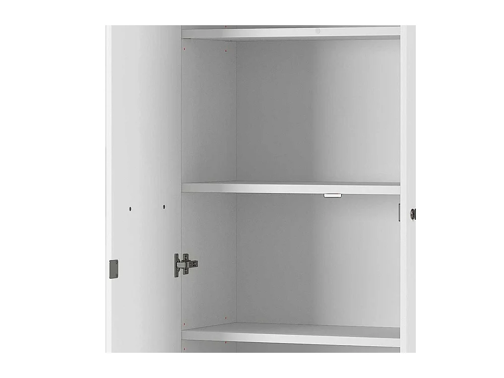 Officeschrank in Lichtgrau abschließbar