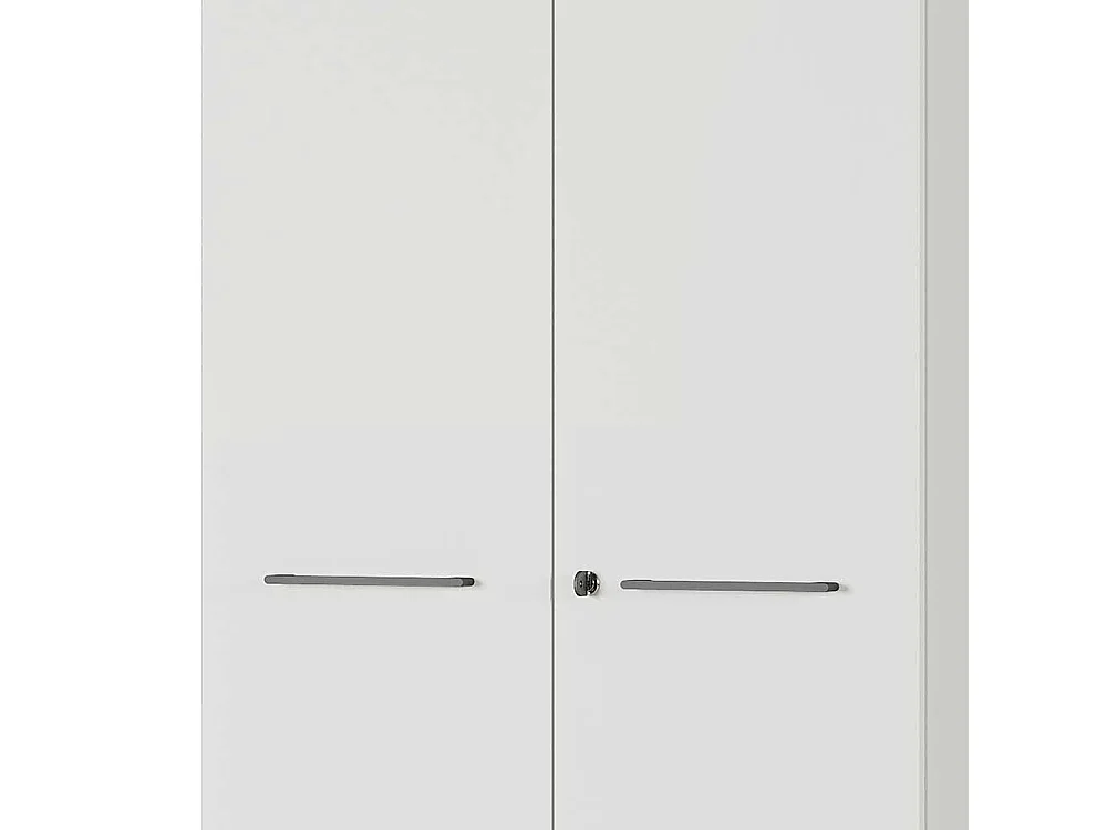 Officeschrank in Lichtgrau abschließbar