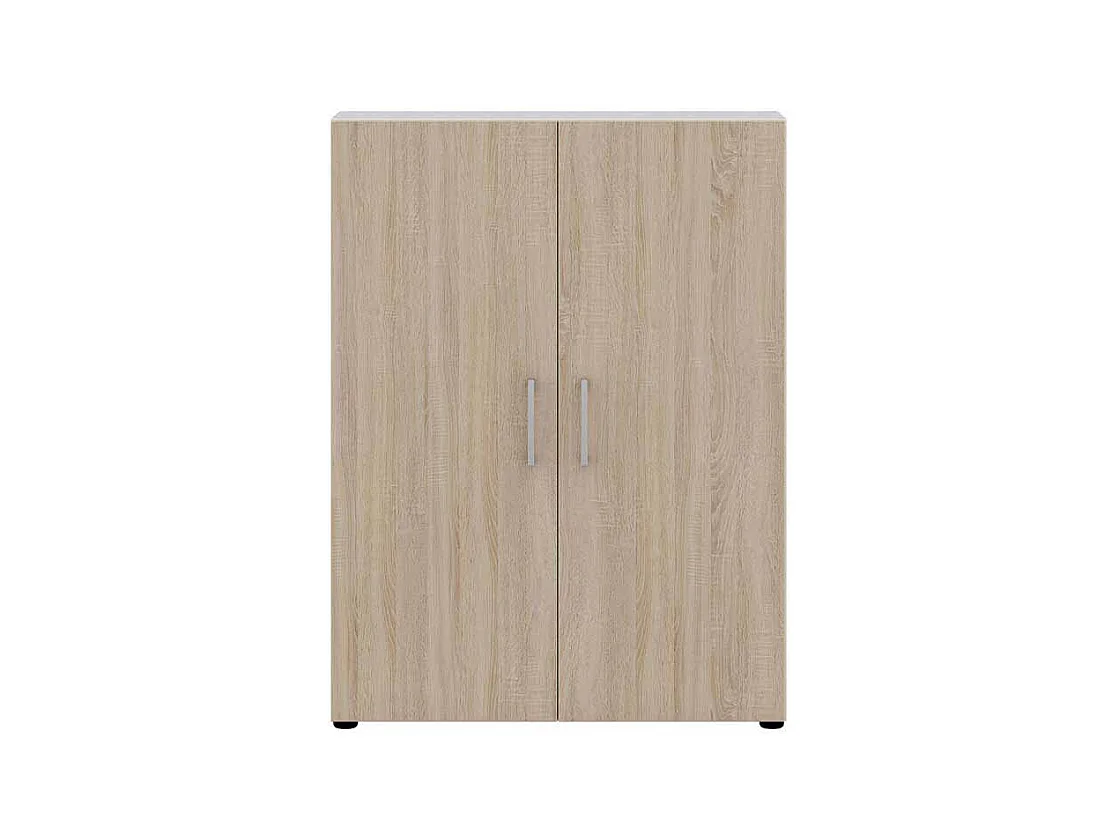 Aktenordnerschrank in Sonoma Eiche Wei�