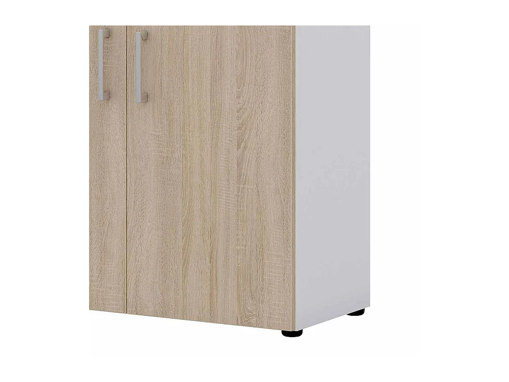 Aktenordnerschrank in Sonoma Eiche Wei�