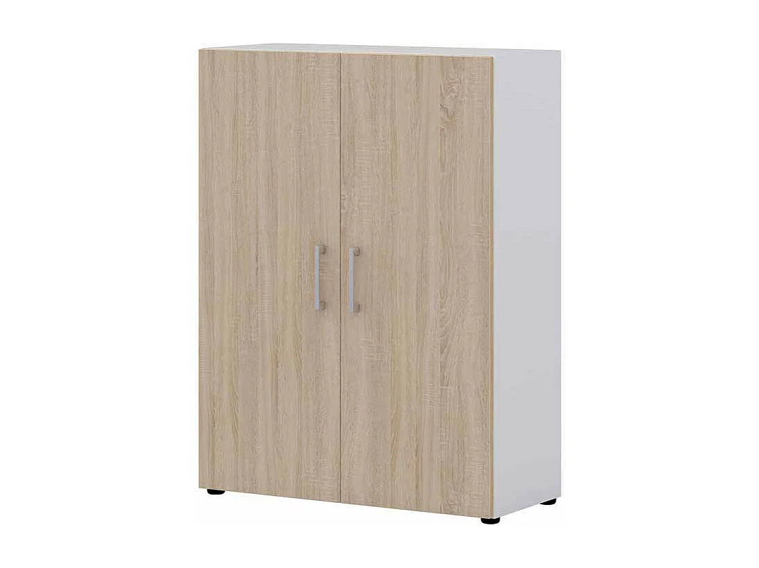 Aktenordnerschrank in Sonoma Eiche Wei�