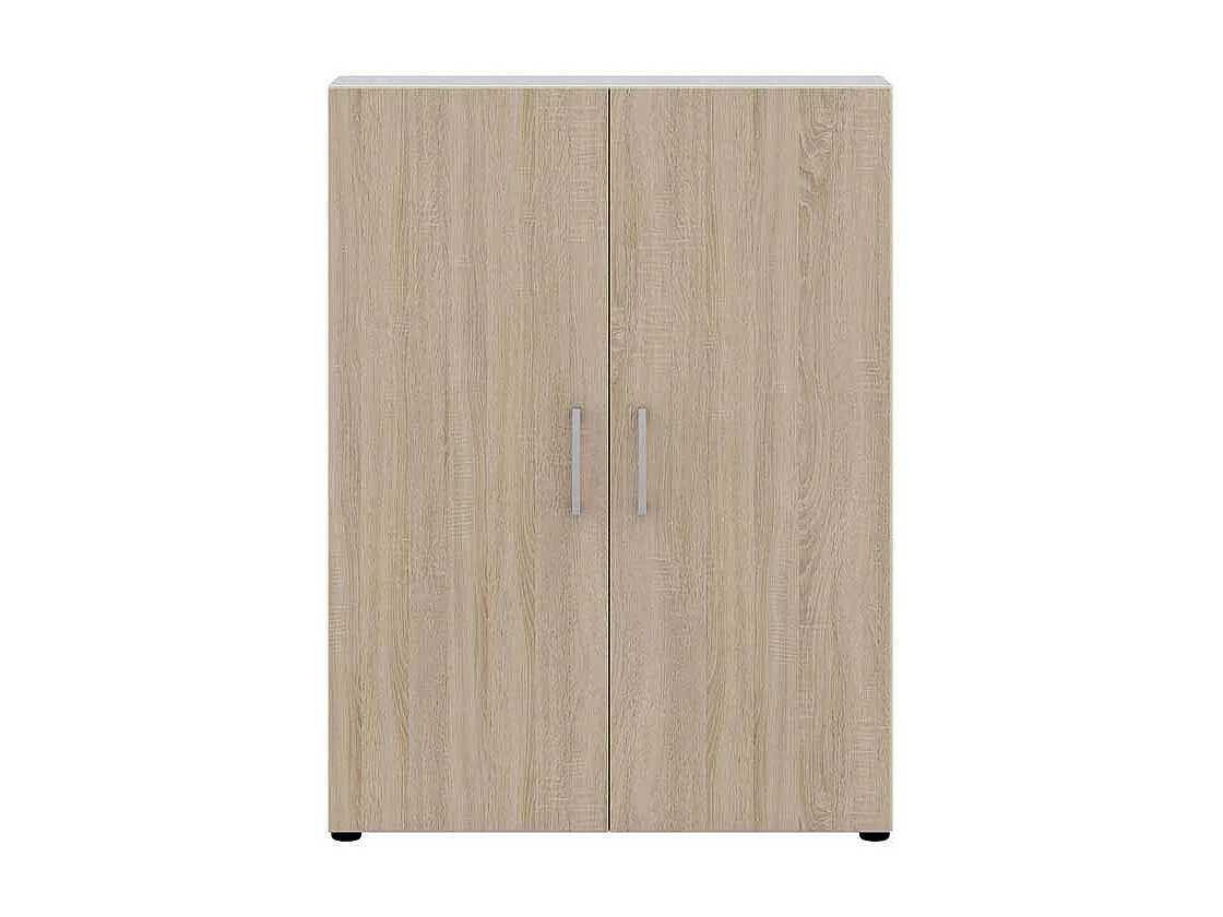 Aktenordnerschrank in Sonoma Eiche Wei�