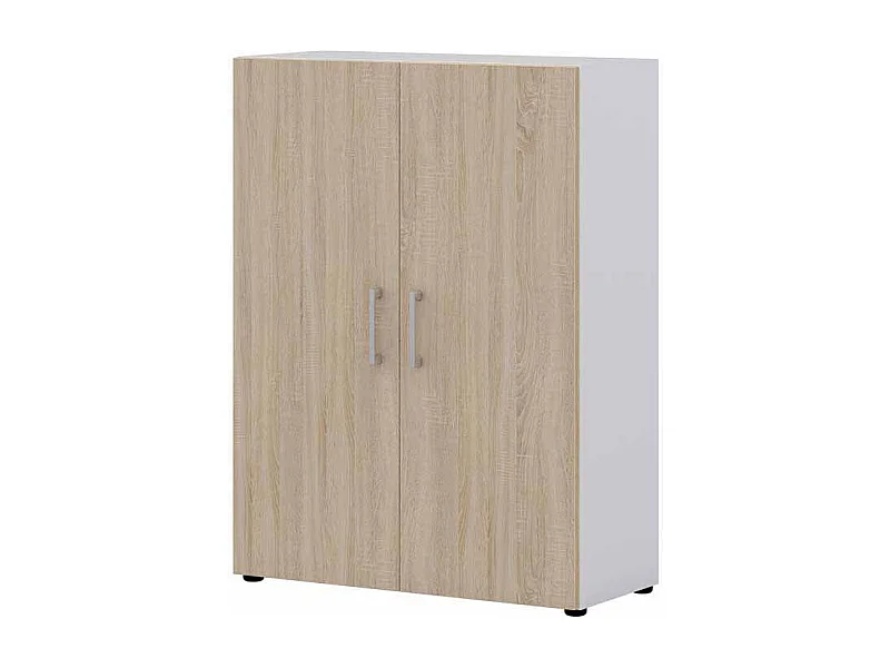 Aktenordnerschrank in Sonoma Eiche Wei�