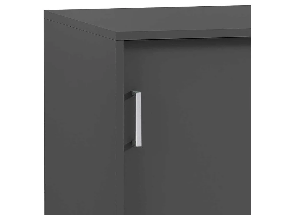 Büroschrank Aktenschrank mit Schiebetüren melaminbeschichtet