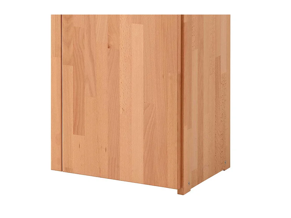 Büroschrank Buche geölt 4 türig 186 cm hoch 80cm breit