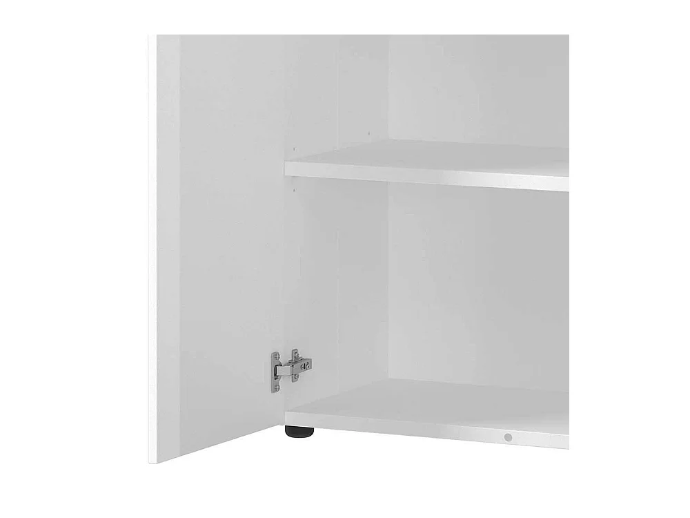 Schrank Aktenschrank mit zwei Türen und einer Schublade