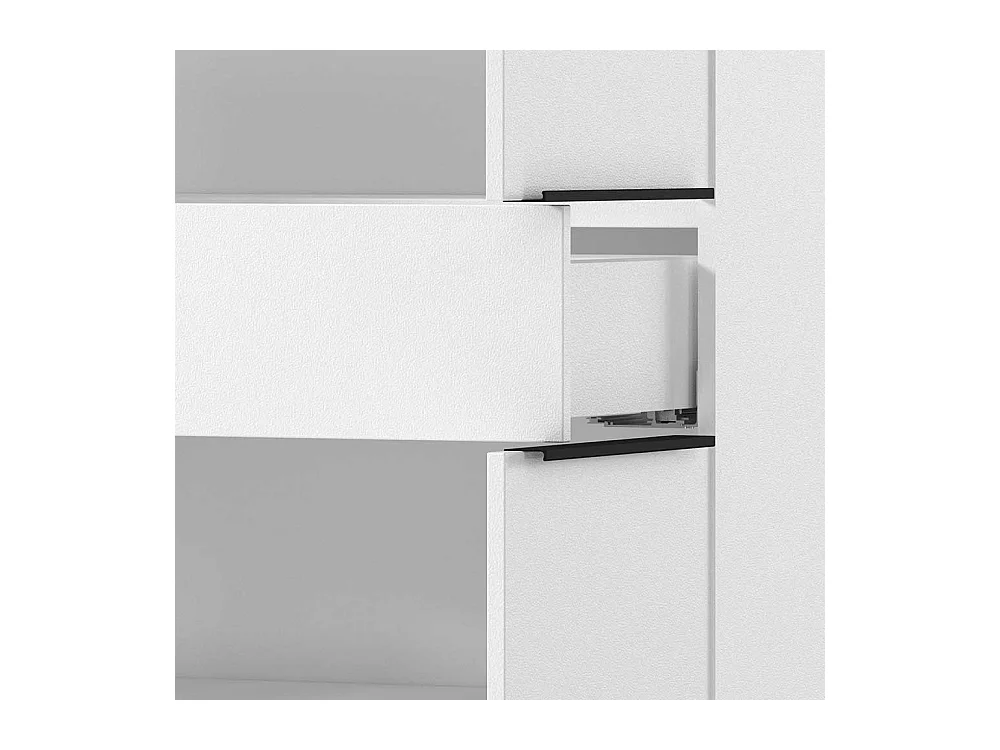 Schrank Aktenschrank mit zwei Türen und einer Schublade