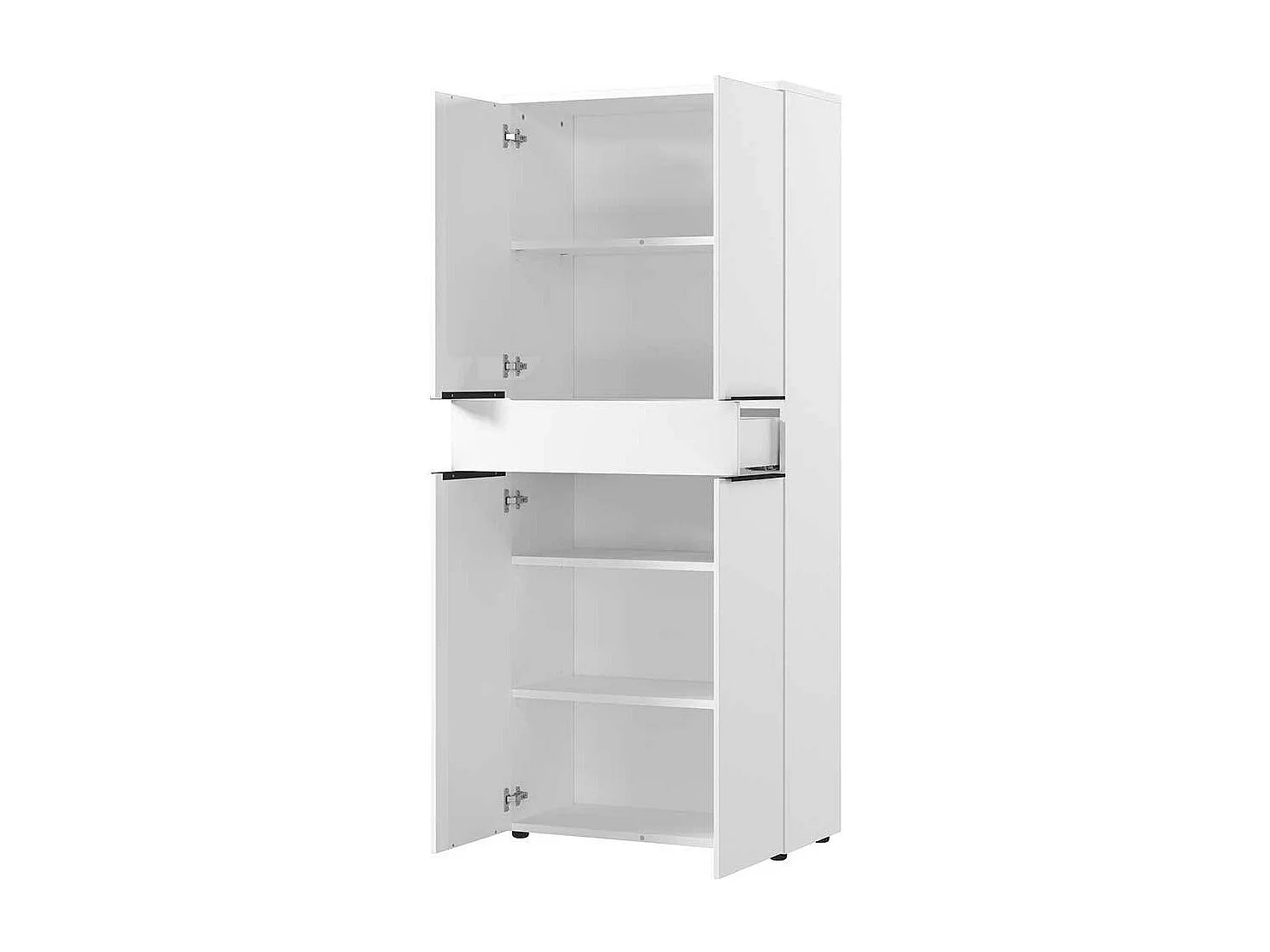 Schrank Aktenschrank mit zwei Türen und einer Schublade