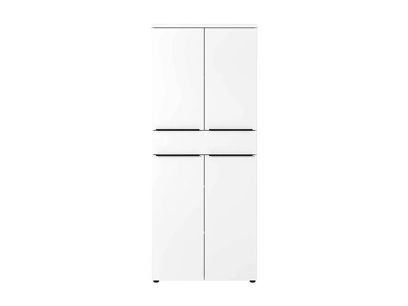 Schrank Aktenschrank mit zwei Türen und einer Schublade