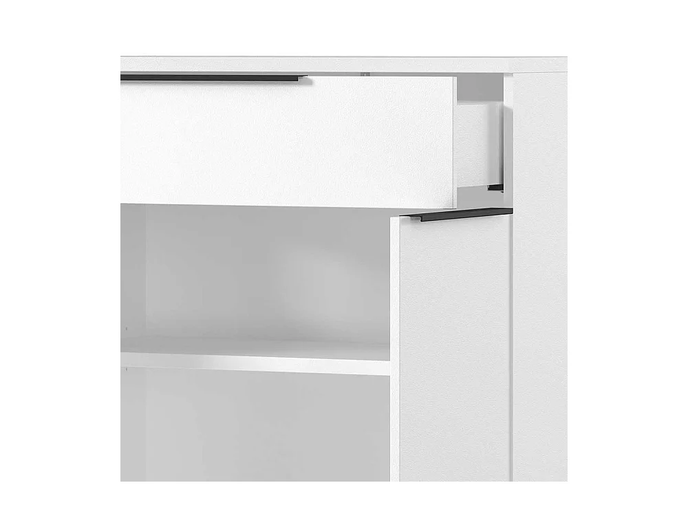 Büroschrank Schrank mit einer Schublade und Drehtüren