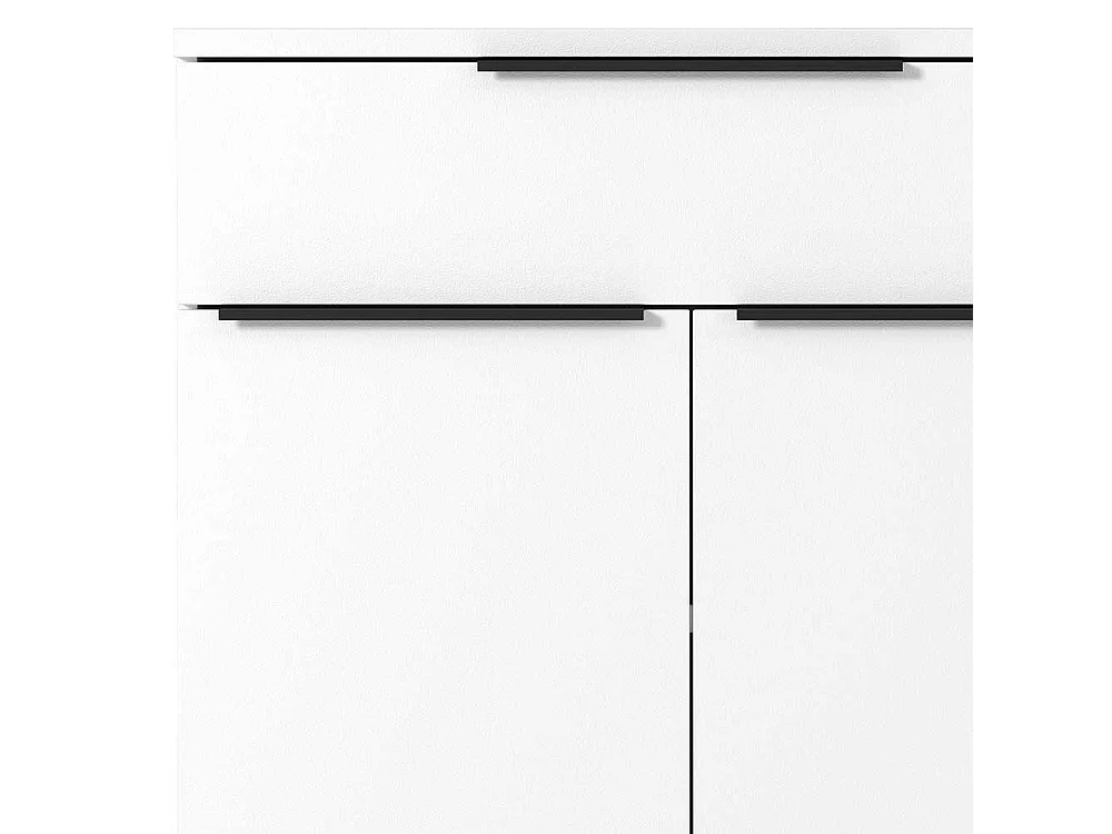 Büroschrank Schrank mit einer Schublade und Drehtüren