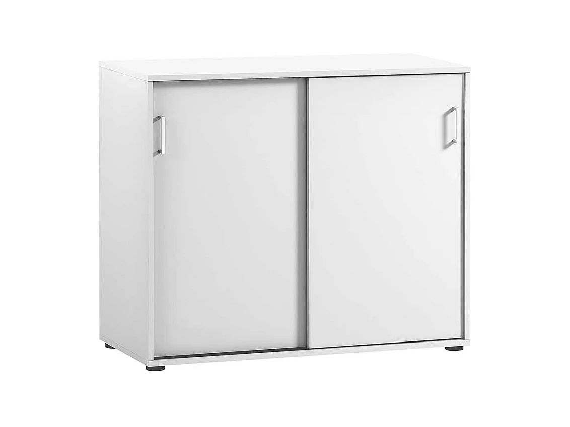 Büroschrank Officeschrank mit Schiebetüren melaminbeschichtet