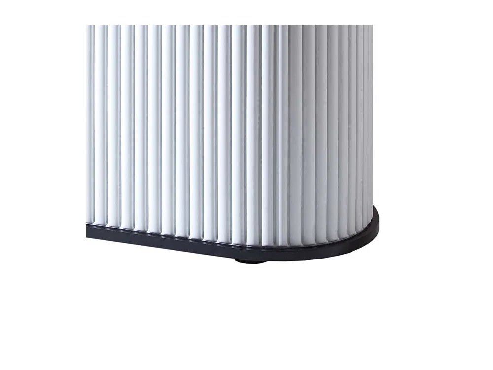 Rolladenschrank in Schwarz und Weiß Büro (zweiteilig)