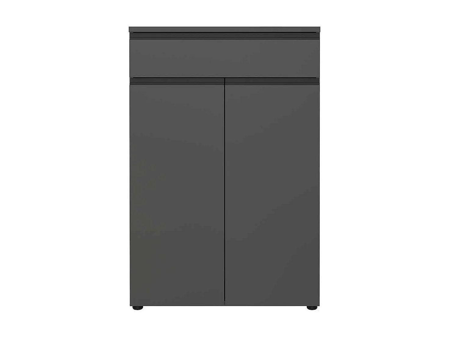 Büroschrank Schrank Büro mit einer Schublade und Drehtüren