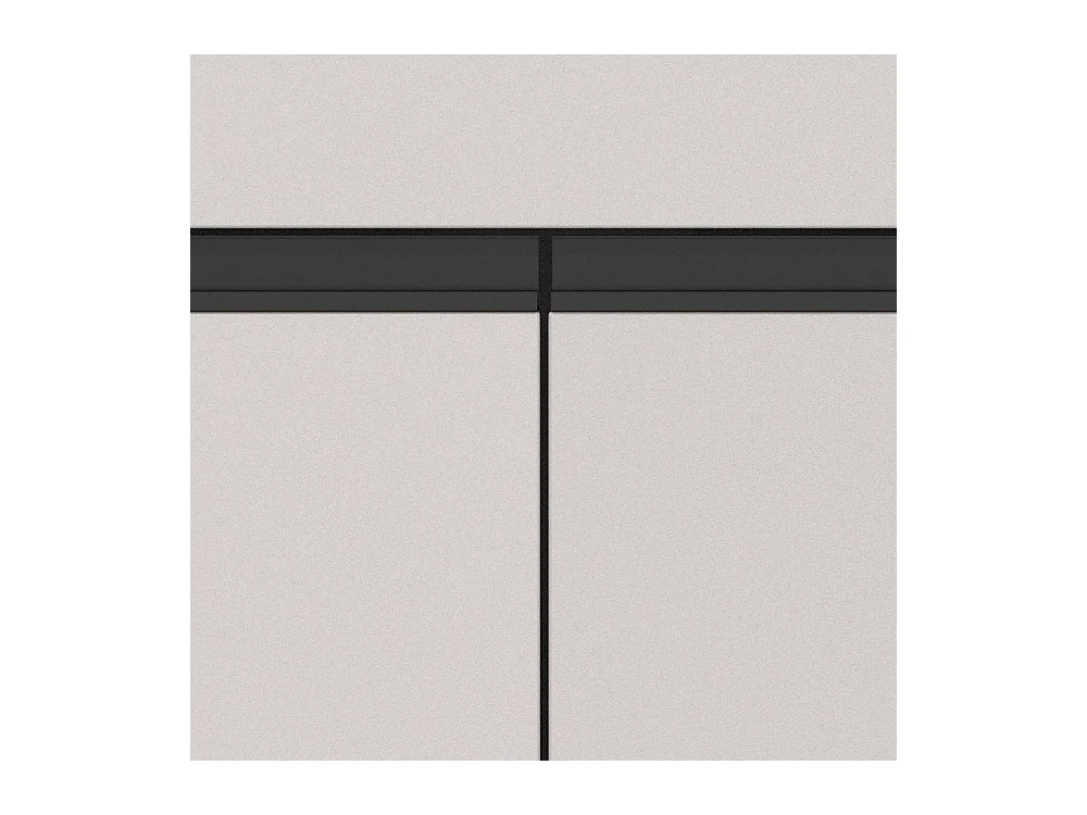 Büroschrank Officeschrank mit einer Schublade und Metallgriffen