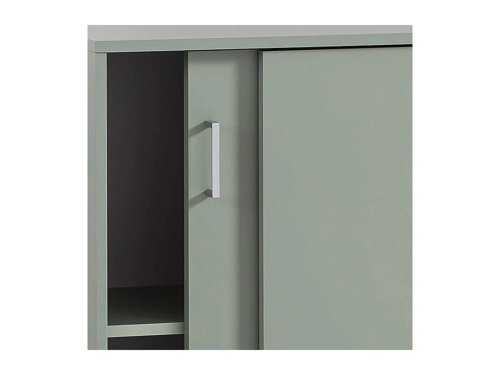 Büroschrank Aktenschrank mit Schiebetüren melaminbeschichtet