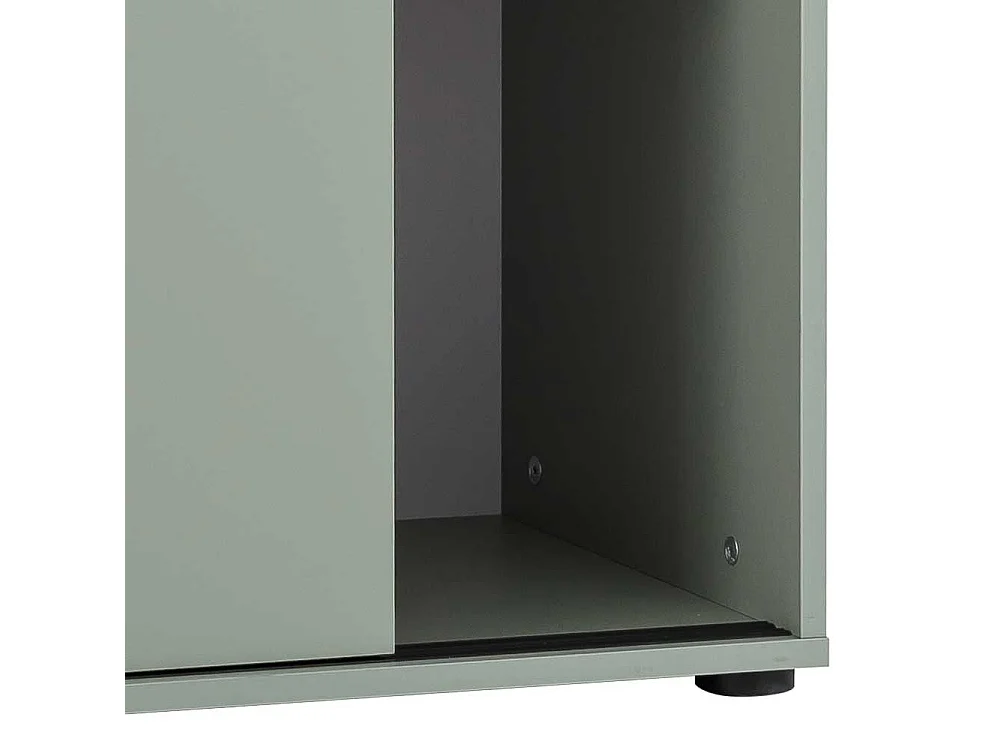 Büroschrank Aktenschrank mit Schiebetüren melaminbeschichtet