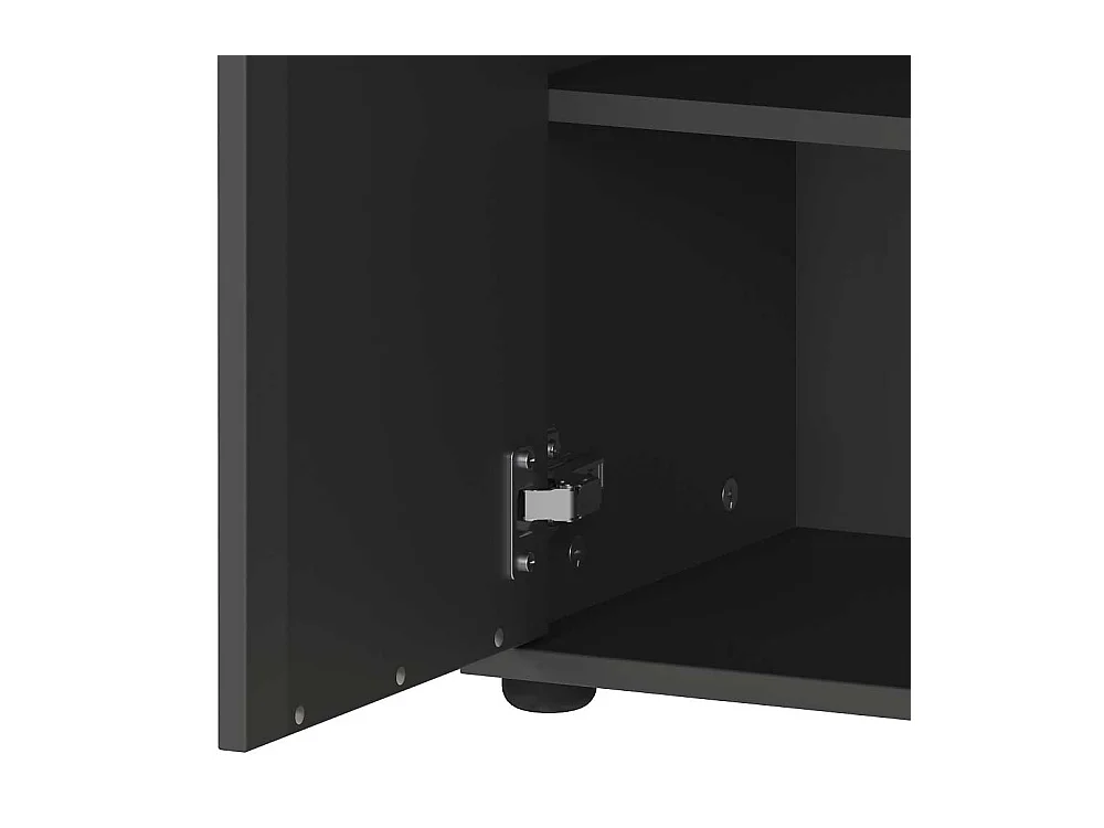 Kommode Badschrank mit einer Schublade und Drehtüren