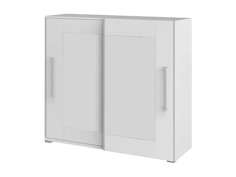 Schiebet�ren Aktenschrank in Wei� 160 cm