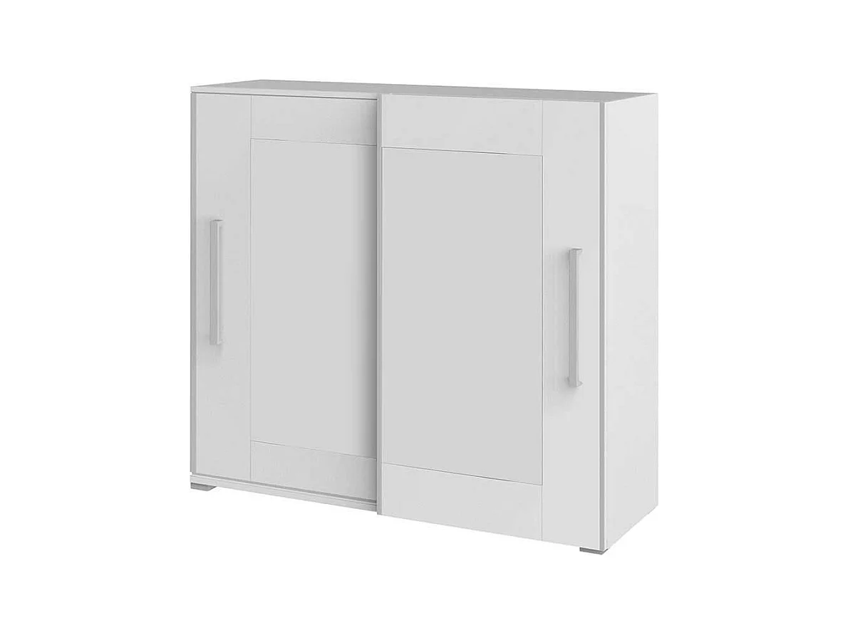 Schiebet�ren Aktenschrank in Wei� 160 cm