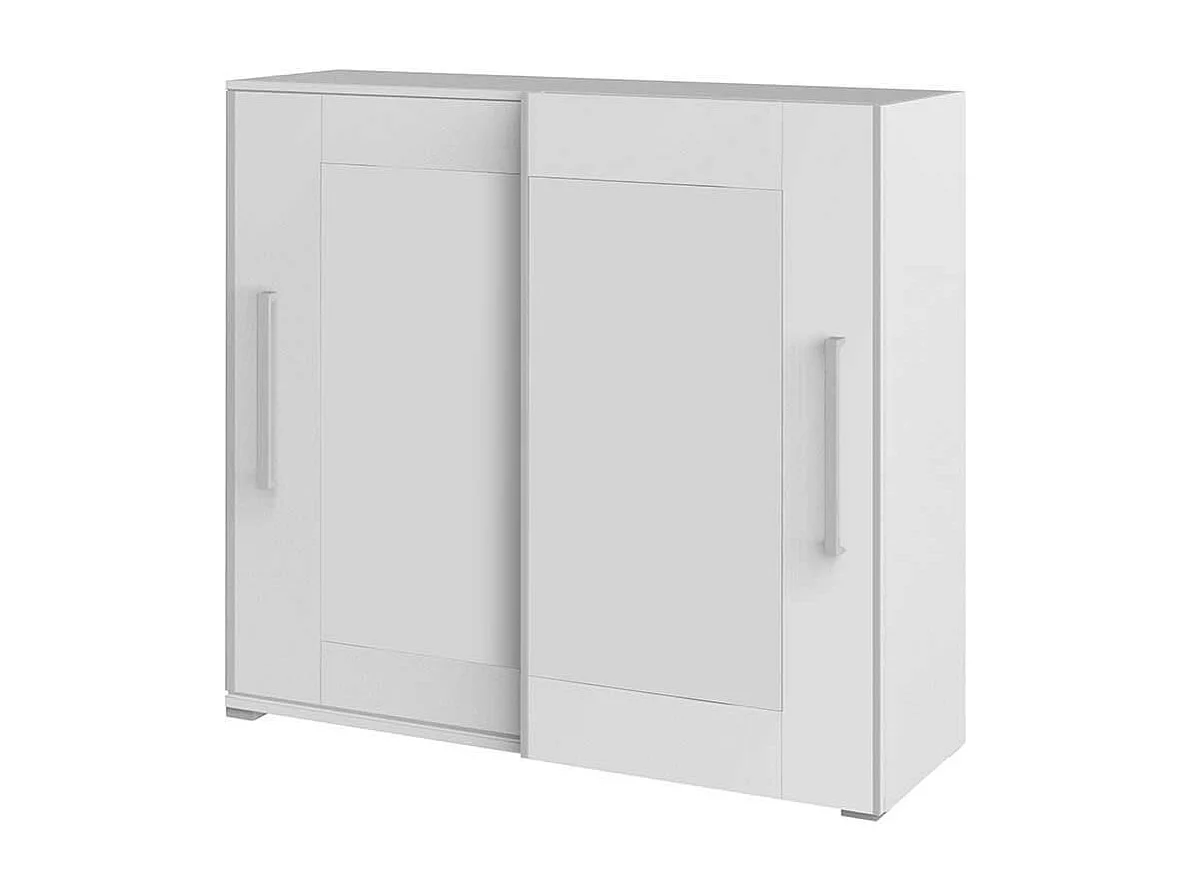 Schiebet�ren Aktenschrank in Wei� 160 cm