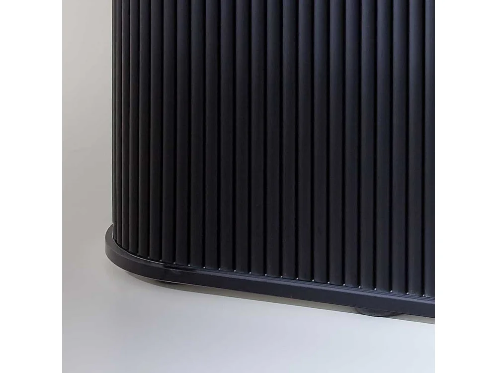 Rolloschrank in Schwarz Büro