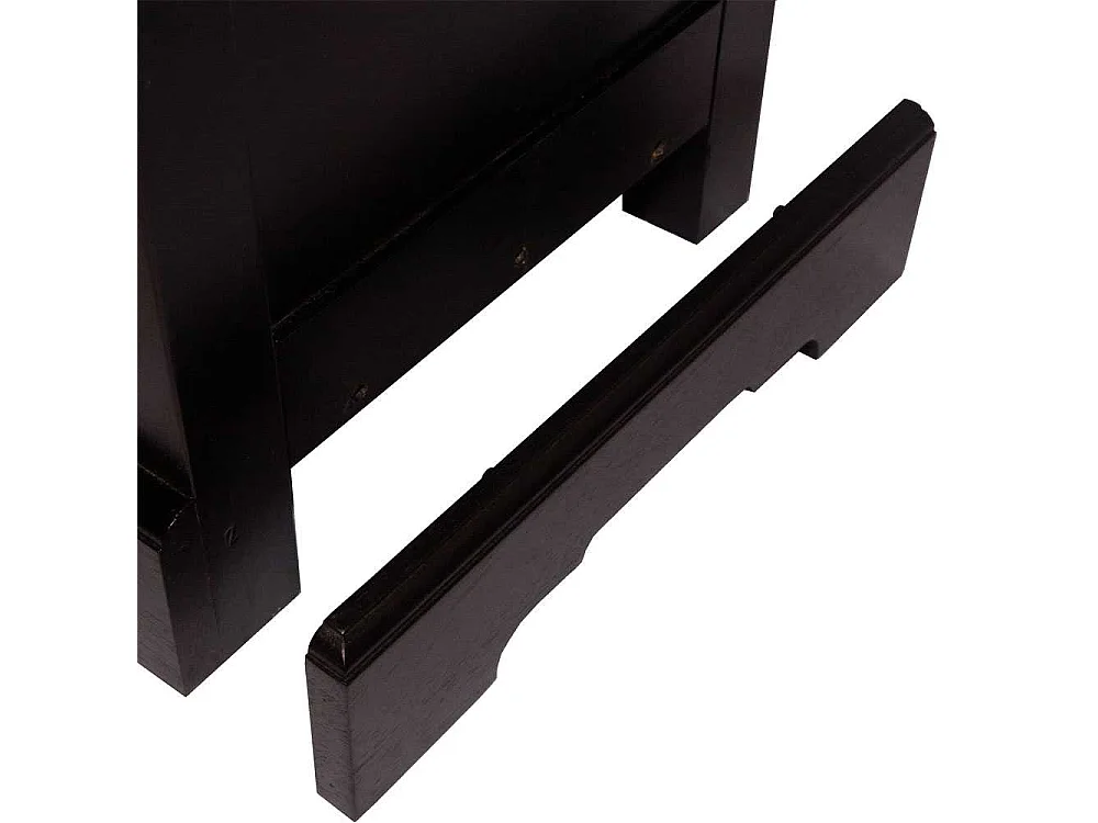 Büroschrank in Braun Antik Finish