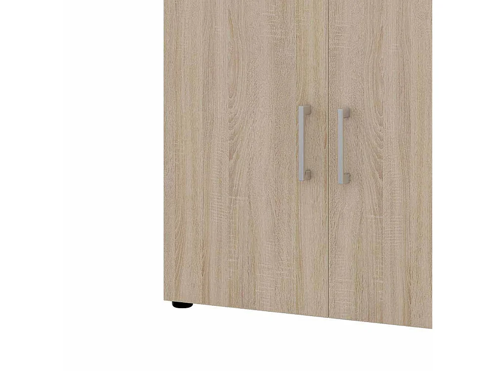 Ordnerschrank in Wei� Sonoma Eiche