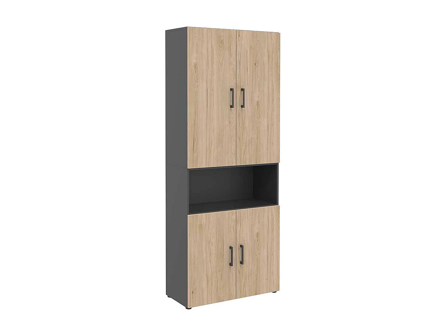 B�roschrank 213 cm hoch 2 Schubladen 4 T�ren