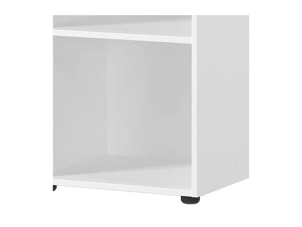 Regal Raumteiler mit Melaminharzbeschichtung 112 cm hoch