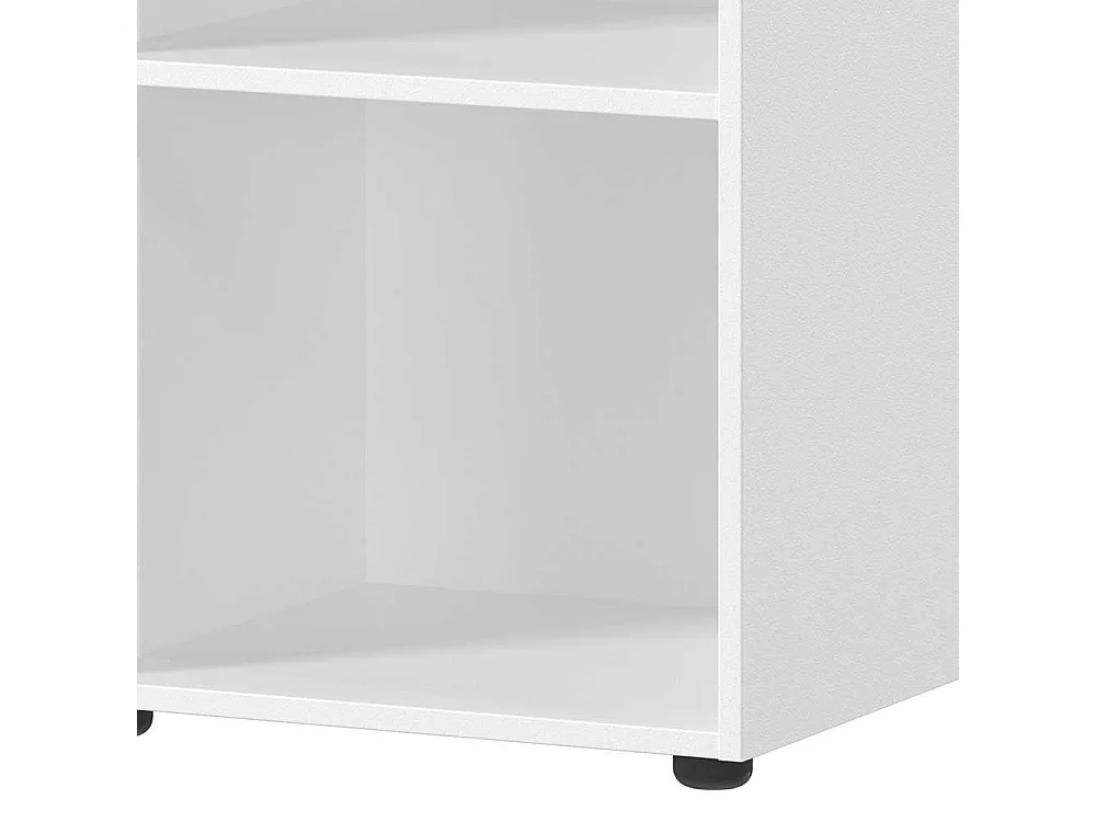 Regal Raumteiler mit Melaminharzbeschichtung 112 cm hoch