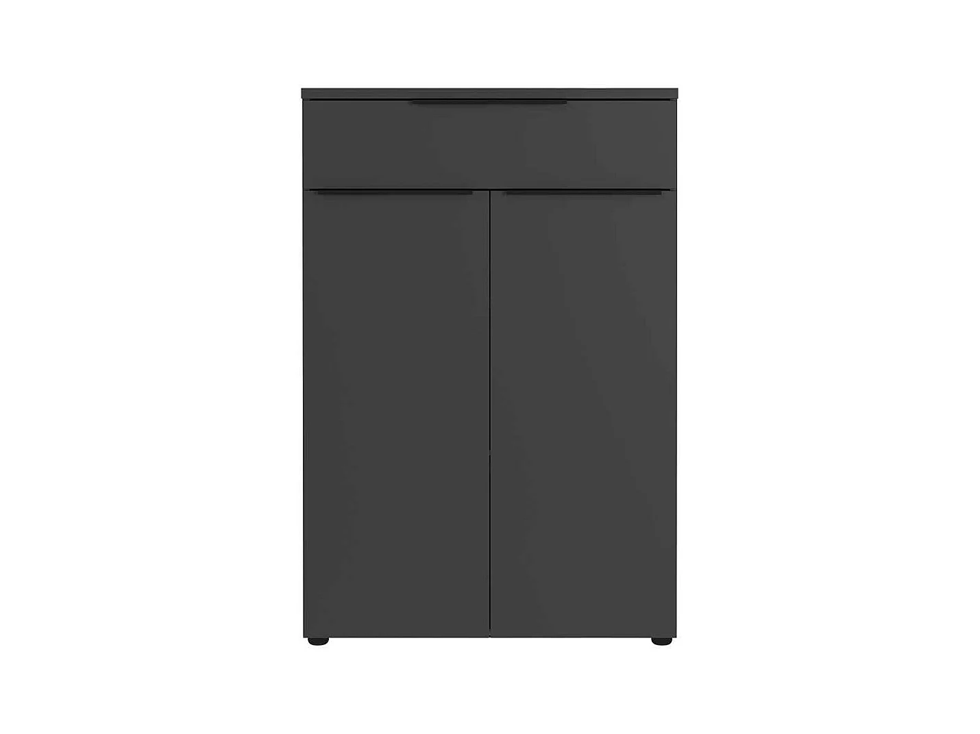 Aktenschrank Kommode mit einer Schublade und Drehtüren