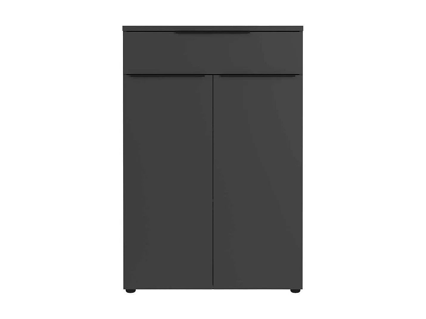 Aktenschrank Kommode mit einer Schublade und Drehtüren