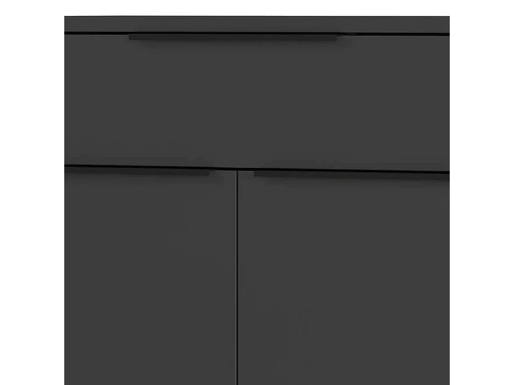 Aktenschrank Kommode mit einer Schublade und Drehtüren