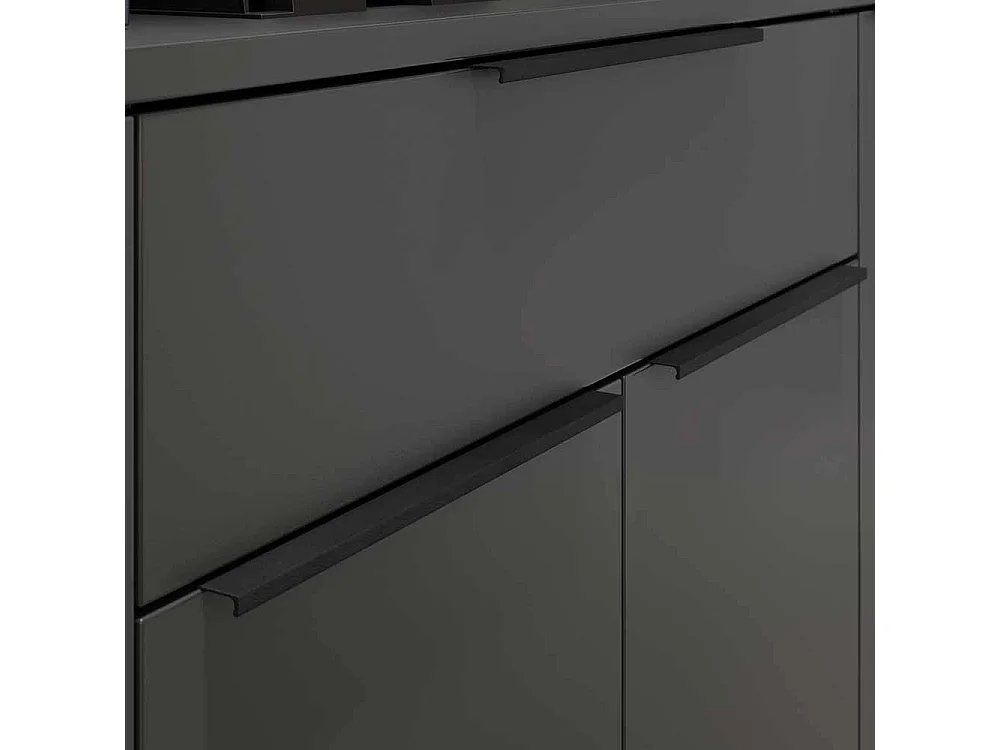 Aktenschrank Kommode mit einer Schublade und Drehtüren